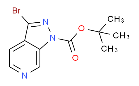CAS No. 1286755-24-5, tert-Butyl 3-bromo-1H-pyrazolo[3,4-c]pyridine-1-carboxylate