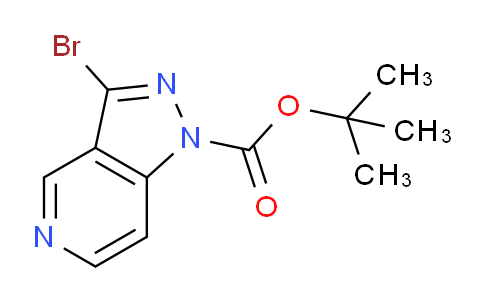 CAS No. 1286753-97-6, tert-Butyl 3-bromo-1H-pyrazolo[4,3-c]pyridine-1-carboxylate