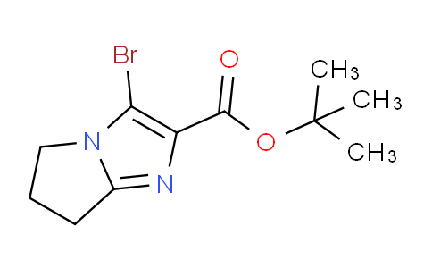 DY684545 | 1263285-53-5 | tert-Butyl 3-bromo-6,7-dihydro-5H-pyrrolo[1,2-a]imidazole-2-carboxylate
