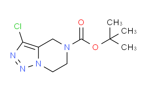 CAS No. 1575612-69-9, tert-Butyl 3-chloro-6,7-dihydro-[1,2,3]triazolo[1,5-a]pyrazine-5(4H)-carboxylate
