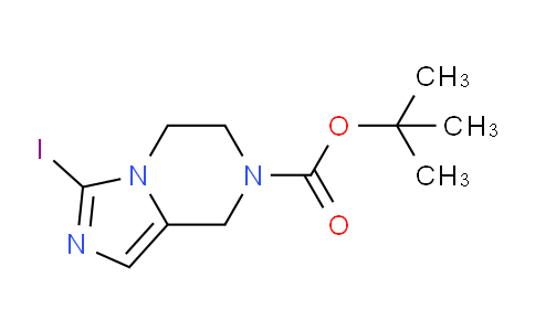 CAS No. 1393569-69-1, tert-Butyl 3-iodo-5,6-dihydroimidazo[1,5-a]pyrazine-7(8H)-carboxylate