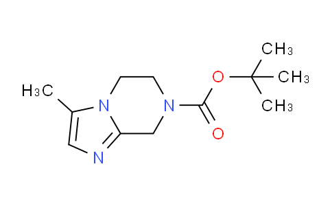 CAS No. 1286754-24-2, tert-Butyl 3-methyl-5,6-dihydroimidazo[1,2-a]pyrazine-7(8H)-carboxylate