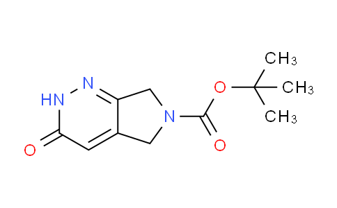 CAS No. 1395493-25-0, tert-Butyl 3-oxo-5,7-dihydro-2H-pyrrolo[3,4-c]pyridazine-6(3H)-carboxylate