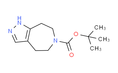 CAS No. 1029720-45-3, tert-Butyl 4,5,7,8-tetrahydropyrazolo[3,4-d]azepine-6(1H)-carboxylate