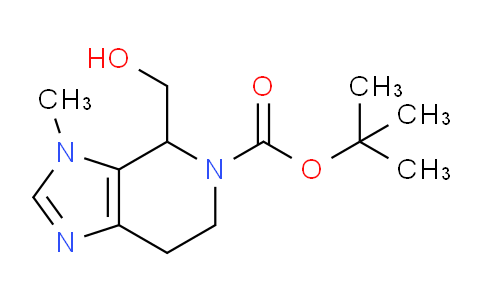 CAS No. 1251017-76-1, tert-Butyl 4-(hydroxymethyl)-3-methyl-6,7-dihydro-3H-imidazo[4,5-c]pyridine-5(4H)-carboxylate