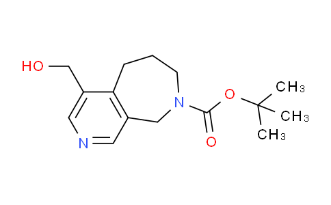 CAS No. 1250998-82-3, tert-Butyl 4-(hydroxymethyl)-6,7-dihydro-5H-pyrido[3,4-c]azepine-8(9H)-carboxylate