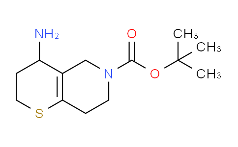 CAS No. 1416438-18-0, tert-Butyl 4-amino-3,4,7,8-tetrahydro-2H-thiopyrano[3,2-c]pyridine-6(5H)-carboxylate