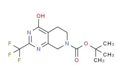 CAS No. 1274804-48-6, tert-Butyl 4-hydroxy-2-(trifluoromethyl)-5,6-dihydropyrido[3,4-d]pyrimidine-7(8H)-carboxylate