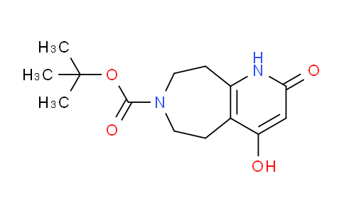 CAS No. 959636-64-7, tert-Butyl 4-hydroxy-2-oxo-5,6,8,9-tetrahydro-1H-pyrido[2,3-d]azepine-7(2H)-carboxylate