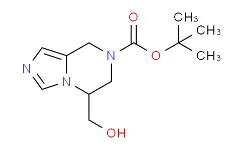 CAS No. 1824024-02-3, tert-Butyl 5-(hydroxymethyl)-5,6-dihydroimidazo[1,5-a]pyrazine-7(8H)-carboxylate