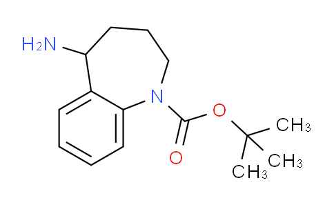 CAS No. 811841-95-9, tert-Butyl 5-amino-2,3,4,5-tetrahydro-1H-benzo[b]azepine-1-carboxylate