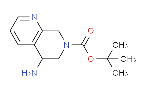 CAS No. 1245915-28-9, tert-Butyl 5-amino-5,6-dihydro-1,7-naphthyridine-7(8H)-carboxylate
