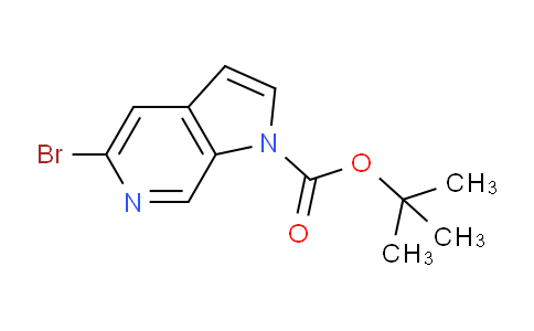 CAS No. 1445856-13-2, tert-Butyl 5-bromo-1H-pyrrolo[2,3-c]pyridine-1-carboxylate