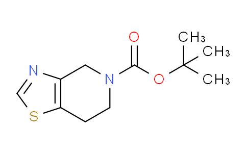 CAS No. 726207-27-8, tert-Butyl 6,7-dihydrothiazolo[4,5-c]pyridine-5(4H)-carboxylate