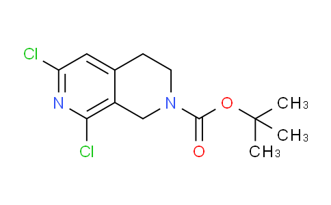 CAS No. 1956331-16-0, tert-Butyl 6,8-dichloro-3,4-dihydro-2,7-naphthyridine-2(1H)-carboxylate