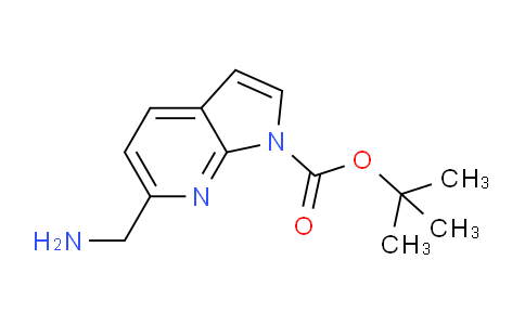 CAS No. 1427501-59-4, tert-Butyl 6-(aminomethyl)-1H-pyrrolo[2,3-b]pyridine-1-carboxylate
