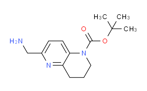 CAS No. 1823822-41-8, tert-Butyl 6-(aminomethyl)-3,4-dihydro-1,5-naphthyridine-1(2H)-carboxylate