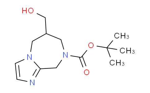 CAS No. 1251017-49-8, tert-Butyl 6-(hydroxymethyl)-6,7-dihydro-5H-imidazo[1,2-a][1,4]diazepine-8(9H)-carboxylate