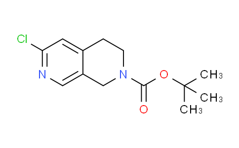 CAS No. 1396777-92-6, tert-Butyl 6-chloro-3,4-dihydro-2,7-naphthyridine-2(1H)-carboxylate