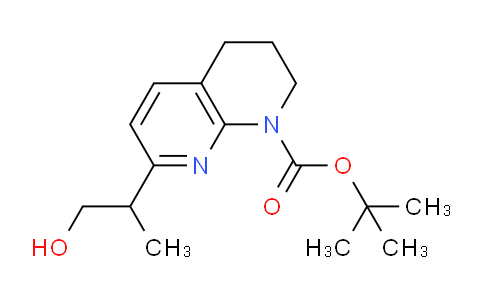CAS No. 959992-13-3, tert-Butyl 7-(1-hydroxypropan-2-yl)-3,4-dihydro-1,8-naphthyridine-1(2H)-carboxylate