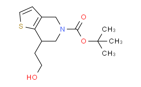 CAS No. 1391733-67-7, tert-Butyl 7-(2-hydroxyethyl)-6,7-dihydrothieno[3,2-c]pyridine-5(4H)-carboxylate