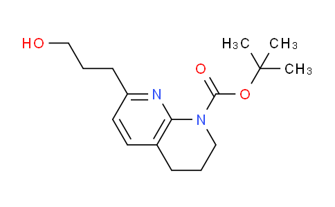 CAS No. 1416438-76-0, tert-Butyl 7-(3-hydroxypropyl)-3,4-dihydro-1,8-naphthyridine-1(2H)-carboxylate