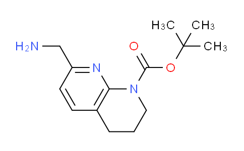 CAS No. 886362-43-2, tert-Butyl 7-(aminomethyl)-3,4-dihydro-1,8-naphthyridine-1(2H)-carboxylate