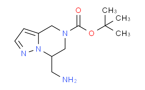 CAS No. 1823417-79-3, tert-Butyl 7-(aminomethyl)-6,7-dihydropyrazolo[1,5-a]pyrazine-5(4H)-carboxylate