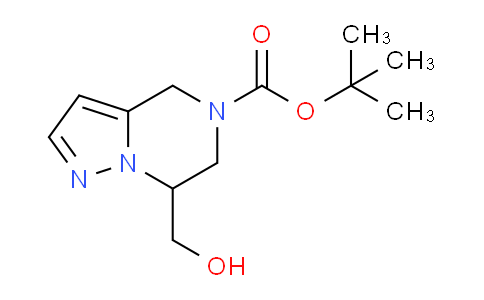 CAS No. 1823856-64-9, tert-Butyl 7-(hydroxymethyl)-6,7-dihydropyrazolo[1,5-a]pyrazine-5(4H)-carboxylate