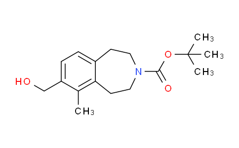 CAS No. 1579517-92-2, tert-Butyl 7-(hydroxymethyl)-6-methyl-4,5-dihydro-1H-benzo[d]azepine-3(2H)-carboxylate