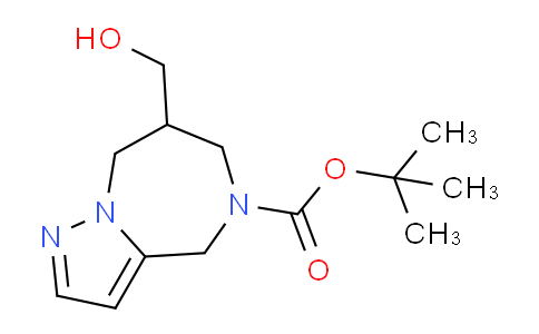 CAS No. 1251014-84-2, tert-Butyl 7-(hydroxymethyl)-7,8-dihydro-4H-pyrazolo[1,5-a][1,4]diazepine-5(6H)-carboxylate