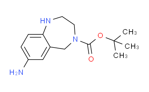 CAS No. 886364-45-0, tert-Butyl 7-amino-2,3-dihydro-1H-benzo[e][1,4]diazepine-4(5H)-carboxylate