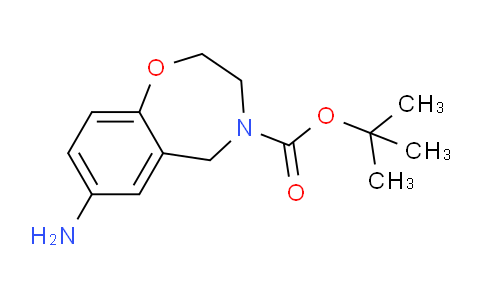 CAS No. 1205750-08-8, tert-Butyl 7-amino-2,3-dihydrobenzo[f][1,4]oxazepine-4(5H)-carboxylate