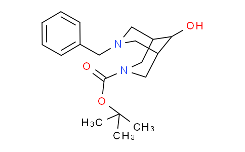 CAS No. 313238-51-6, tert-Butyl 7-benzyl-9-hydroxy-3,7-diazabicyclo[3.3.1]nonane-3-carboxylate