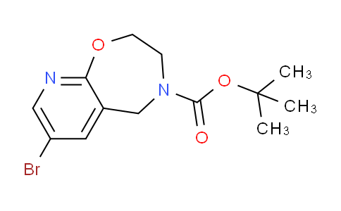 CAS No. 1402233-05-9, tert-Butyl 7-bromo-2,3-dihydropyrido[3,2-f][1,4]oxazepine-4(5H)-carboxylate