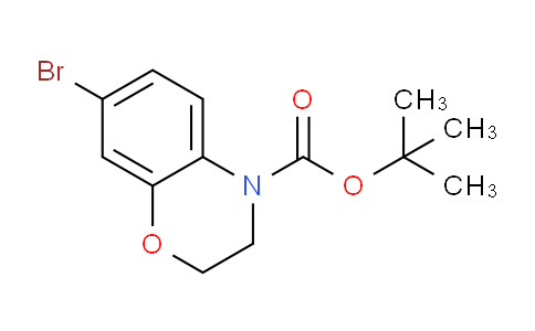CAS No. 1220039-59-7, tert-Butyl 7-bromo-2H-benzo[b][1,4]oxazine-4(3H)-carboxylate