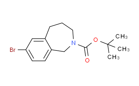 CAS No. 740842-89-1, tert-Butyl 7-bromo-4,5-dihydro-1H-benzo[c]azepine-2(3H)-carboxylate