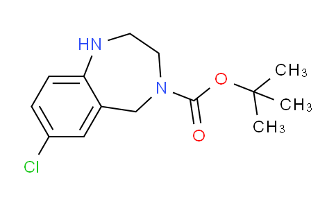 CAS No. 886364-33-6, tert-Butyl 7-chloro-2,3-dihydro-1H-benzo[e][1,4]diazepine-4(5H)-carboxylate