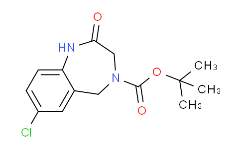 CAS No. 1226808-00-9, tert-Butyl 7-chloro-2-oxo-2,3-dihydro-1H-benzo[e][1,4]diazepine-4(5H)-carboxylate
