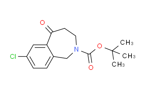 CAS No. 1708250-61-6, tert-Butyl 7-chloro-5-oxo-4,5-dihydro-1H-benzo[c]azepine-2(3H)-carboxylate