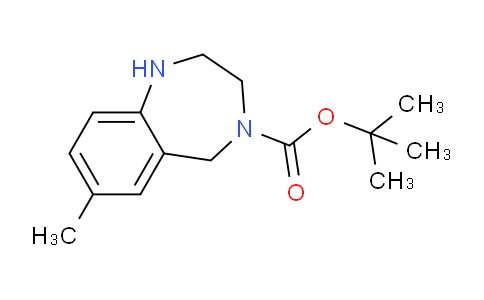 CAS No. 886364-42-7, tert-Butyl 7-methyl-2,3-dihydro-1H-benzo[e][1,4]diazepine-4(5H)-carboxylate
