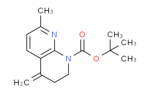 CAS No. 959992-92-8, tert-Butyl 7-methyl-4-methylene-3,4-dihydro-1,8-naphthyridine-1(2H)-carboxylate
