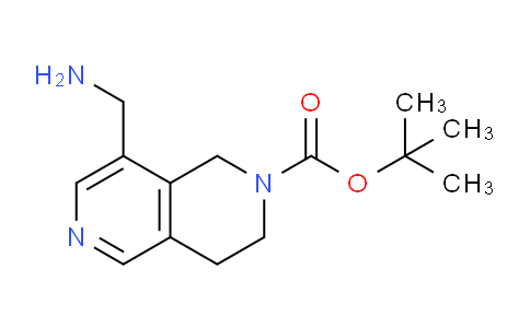 CAS No. 1251015-22-1, tert-Butyl 8-(aminomethyl)-3,4-dihydro-2,6-naphthyridine-2(1H)-carboxylate