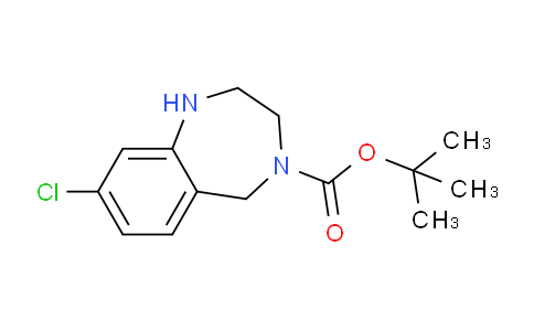 CAS No. 886364-27-8, tert-Butyl 8-chloro-2,3-dihydro-1H-benzo[e][1,4]diazepine-4(5H)-carboxylate