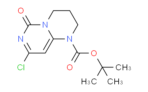 CAS No. 1420367-18-5, tert-Butyl 8-chloro-6-oxo-2,3,4,6-tetrahydro-1H-pyrimido[1,6-a]pyrimidine-1-carboxylate