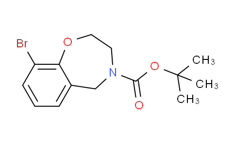 CAS No. 1055880-27-7, tert-Butyl 9-bromo-2,3-dihydrobenzo[f][1,4]oxazepine-4(5H)-carboxylate