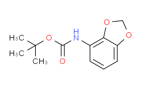 CAS No. 111081-10-8, tert-Butyl benzo[d][1,3]dioxol-4-ylcarbamate