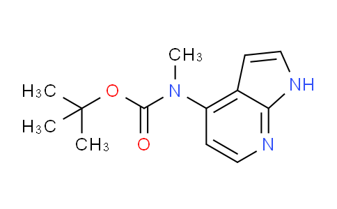 CAS No. 956485-62-4, tert-Butyl methyl(1H-pyrrolo[2,3-b]pyridin-4-yl)carbamate