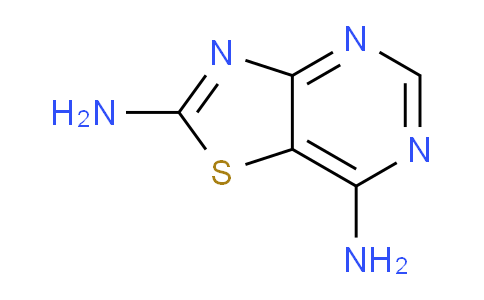 CAS No. 30162-02-8, Thiazolo[4,5-d]pyrimidine-2,7-diamine