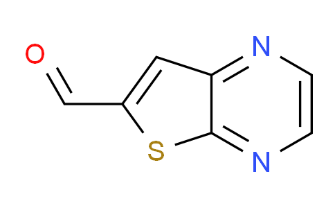 CAS No. 857283-69-3, Thieno[2,3-b]pyrazine-6-carbaldehyde
